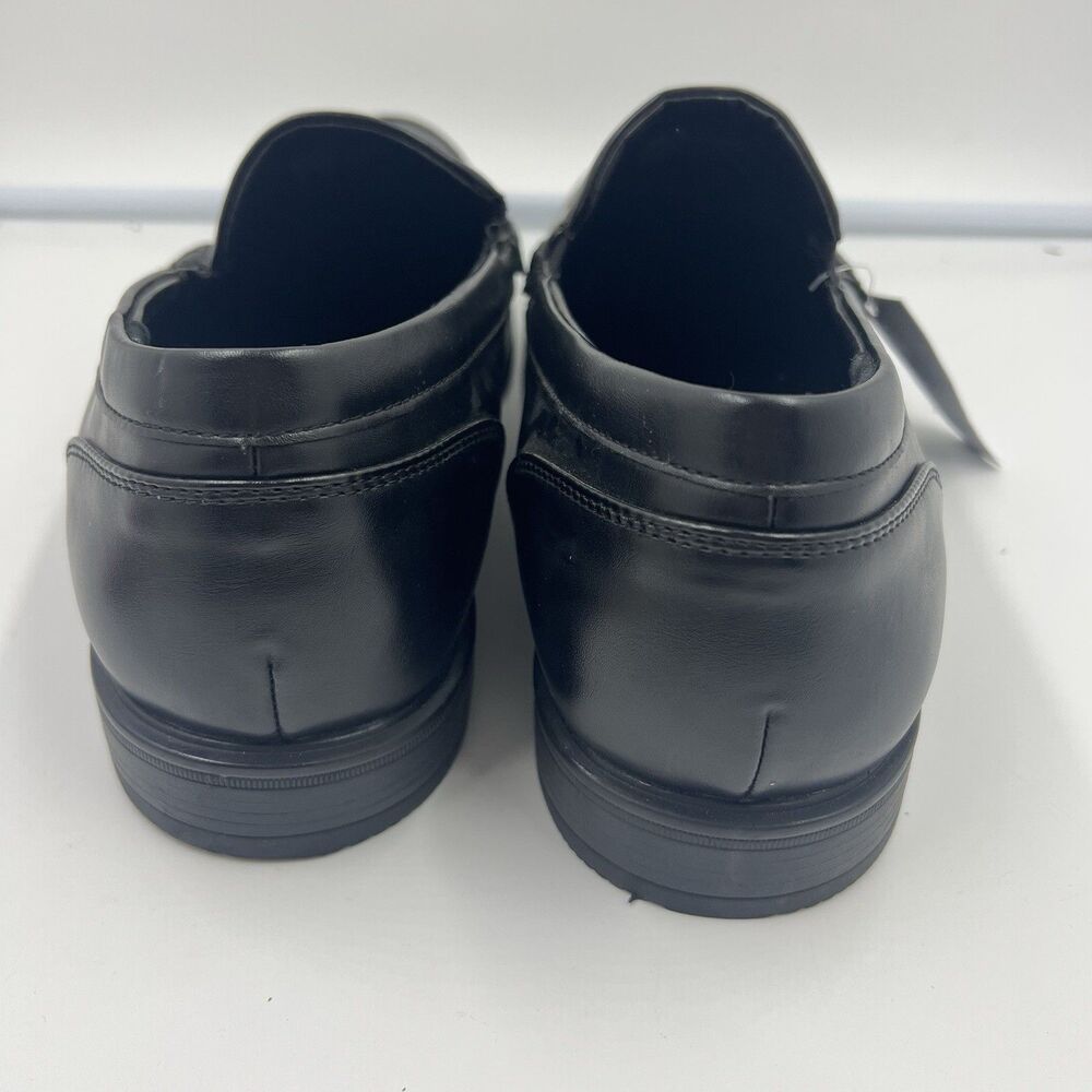 Perry Ellis Shoes Portfolio Black Ultra Foam Slip On Dress Shoes Size 13 US - Picture 3 of 6